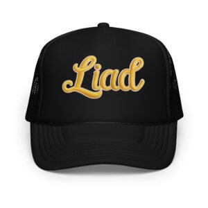 Liad Embroidered Style Dy - Foam trucker hat