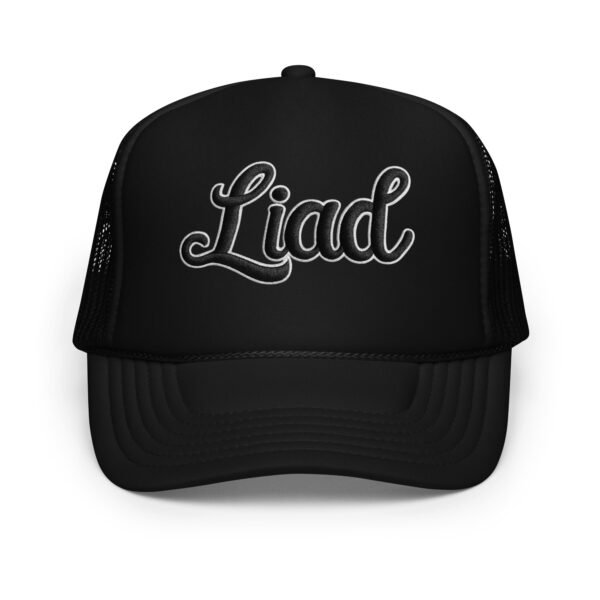 foam-trucker-hat-black-one-size-front-68f948b91e224.jpg Liad Embroidered Style Dn - Foam trucker hat