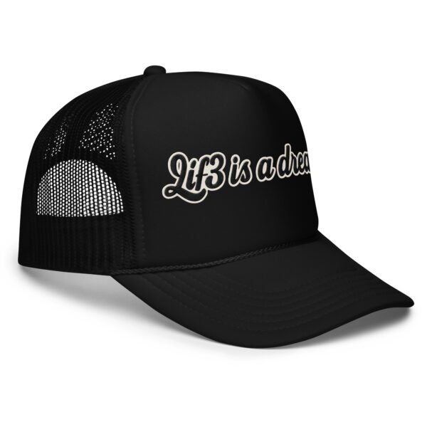 foam-trucker-hat-black-one-size-right-front-68f95bc83e274.jpg Lif3isadream Embroidered Style Dn - Foam trucker hat