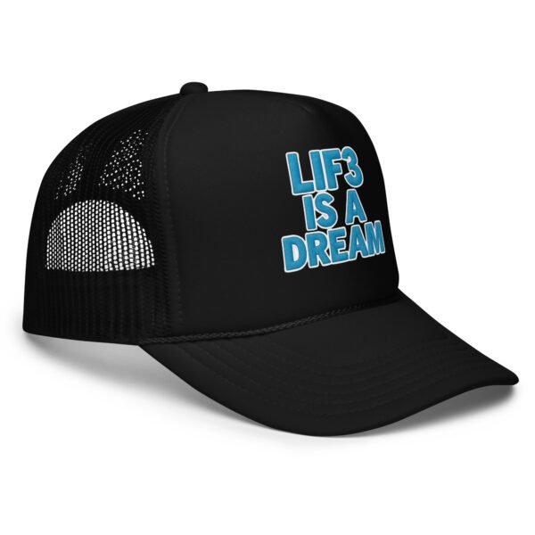 foam-trucker-hat-black-one-size-right-front-68f95cb3269f7.jpg Lif3isadream Embroidered Style C - Foam trucker hat