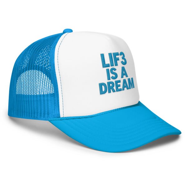 foam-trucker-hat-blue-white-blue-one-size-right-front-68f95cb326bc7.jpg Lif3isadream Embroidered Style C - Foam trucker hat