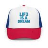 foam-trucker-hat-red-white-royal-one-size-front-68f95cb326d21.jpg Lif3isadream Embroidered Style C - Foam trucker hat