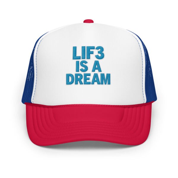 foam-trucker-hat-red-white-royal-one-size-front-68f95cb326d21.jpg Lif3isadream Embroidered Style C - Foam trucker hat