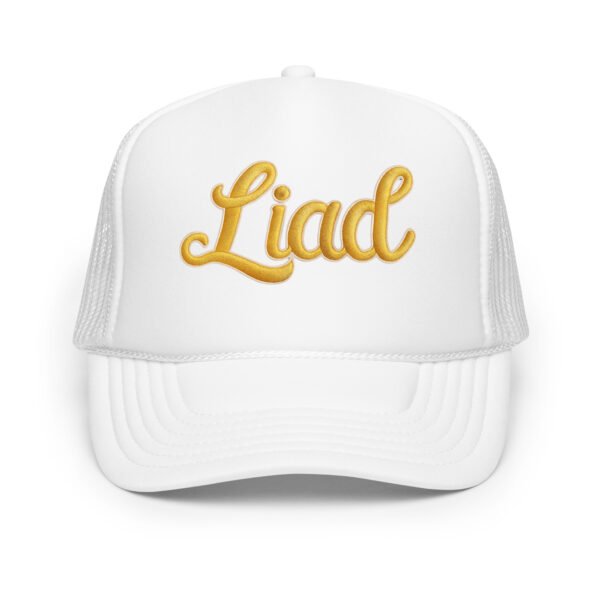 foam-trucker-hat-white-one-size-front-68f9211eb3a41.jpg Liad Embroidered Style Dy - Foam trucker hat