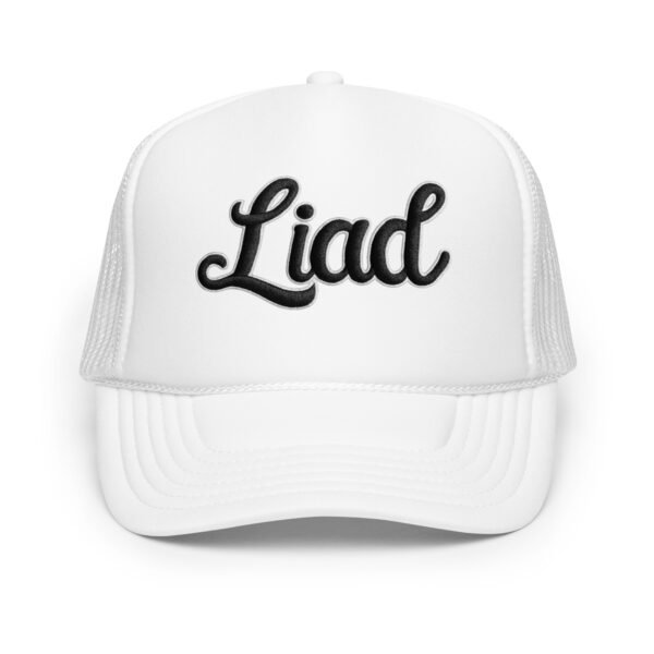 foam-trucker-hat-white-one-size-front-68f948b91e79b.jpg Liad Embroidered Style Dn - Foam trucker hat