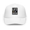 foam-trucker-hat-white-one-size-front-68f957a747b90.jpg Lif3isadream Embroidered Style A - Foam trucker hat