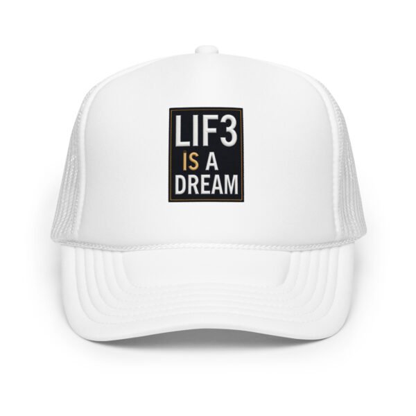 foam-trucker-hat-white-one-size-front-68f957a747b90.jpg Lif3isadream Embroidered Style A - Foam trucker hat
