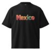 Mexico B - Unisex organic oversized high neck t-shirt