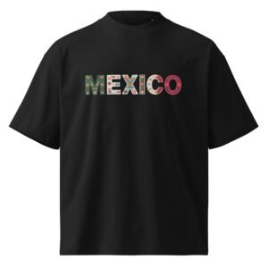 unisex-organic-oversized-high-neck-t-shirt-black-front-68f1cc382ca77.jpg Mexico D - Unisex organic oversized high neck t-shirt
