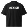 Mexico G - Unisex organic oversized high neck t-shirt