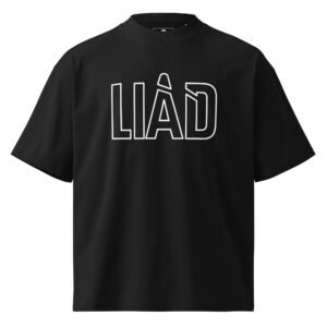 Liad Trans D - Unisex organic oversized high neck t-shirt