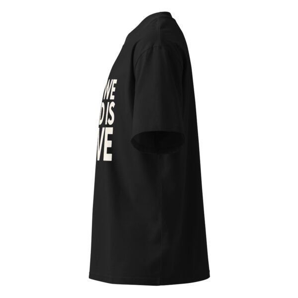 unisex-organic-oversized-high-neck-t-shirt-black-left-68f1bc43df92c.jpg AWNIL B - Unisex organic oversized high neck t-shirt