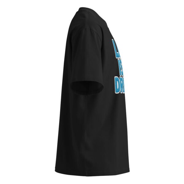 unisex-organic-oversized-high-neck-t-shirt-black-right-68f1d539bef58.jpg Embroidered Style C - Unisex organic oversized high neck t-shirt