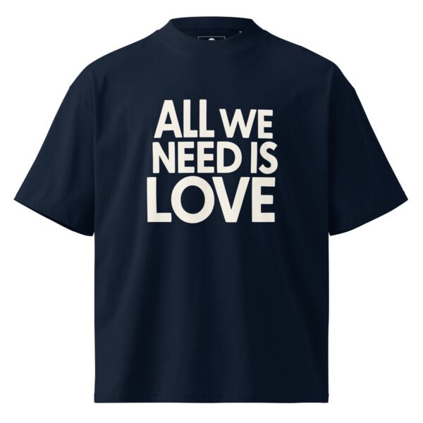 unisex-organic-oversized-high-neck-t-shirt-french-navy-front-68f1bc43dd954.jpg AWNIL B - Unisex organic oversized high neck t-shirt