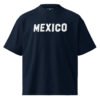 Mexico G - Unisex organic oversized high neck t-shirt