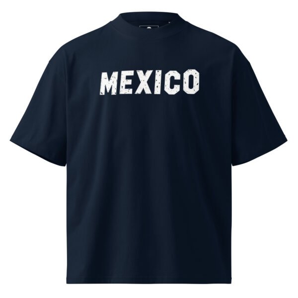Mexico G - Unisex organic oversized high neck t-shirt