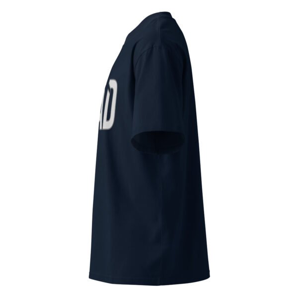 Liad Cutting C - Unisex organic oversized high neck t-shirt