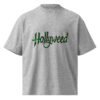 unisex-organic-oversized-high-neck-t-shirt-heather-grey-front-68f1bef785412.jpg Hollyweed B - Unisex organic oversized high neck t-shirt