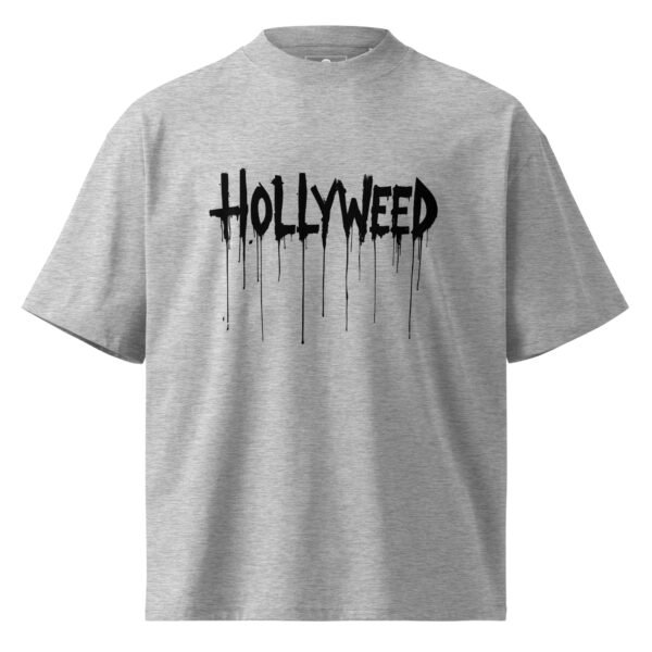 unisex-organic-oversized-high-neck-t-shirt-heather-grey-front-68f1c13cd8471.jpg Hollyweed D - Unisex organic oversized high neck t-shirt