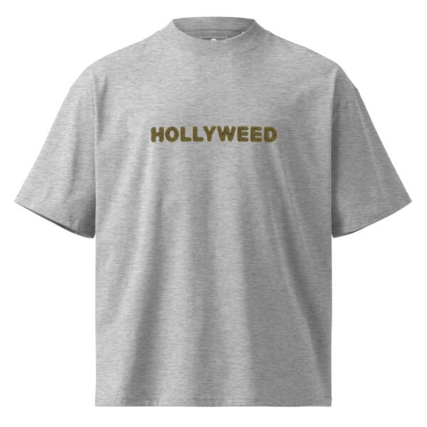Hollyweed K - Unisex organic oversized high neck t-shirt
