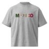 Mexico D - Unisex organic oversized high neck t-shirt