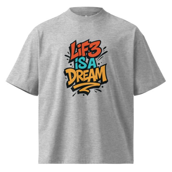 unisex-organic-oversized-high-neck-t-shirt-heather-grey-front-68f3da7106588.jpg Graffiti C - Unisex organic oversized high neck t-shirt