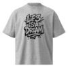 Lif3isadream Trans A - Unisex organic oversized high neck t-shirt