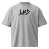 Liad Graffiti A - Unisex organic oversized high neck t-shirt
