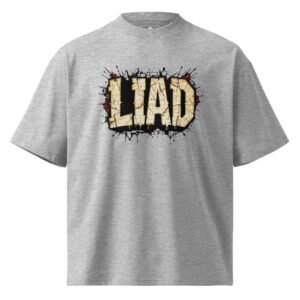 Liad Graffiti C- Unisex organic oversized high neck t-shirt