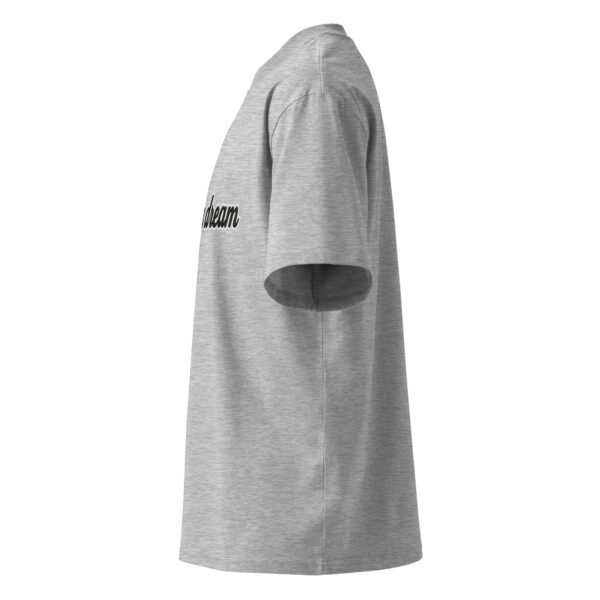 unisex-organic-oversized-high-neck-t-shirt-heather-grey-left-68f3cad93c331.jpg Embroidered Style Db - Unisex organic oversized high neck t-shirt