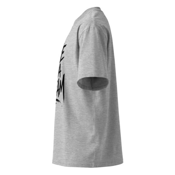 unisex-organic-oversized-high-neck-t-shirt-heather-grey-left-68f3d16301cbf.jpg Graffiti A - Unisex organic oversized high neck t-shirt