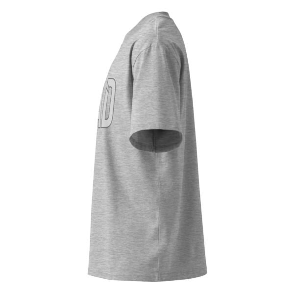 Liad Cutting C - Unisex organic oversized high neck t-shirt