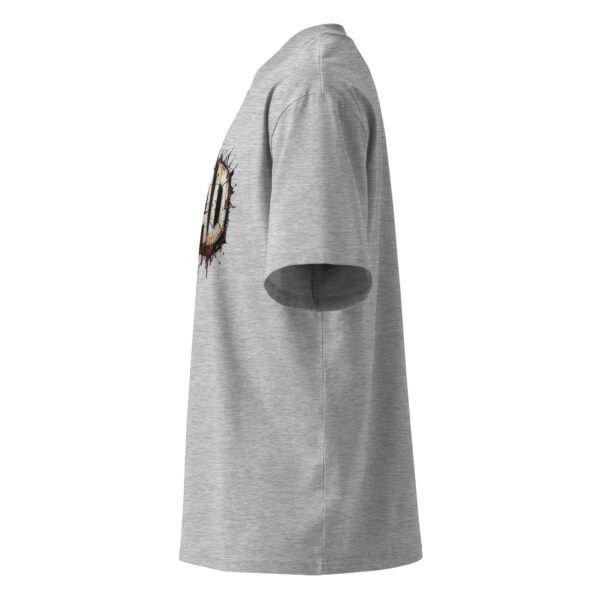 Liad Graffiti D - Unisex organic oversized high neck t-shirt