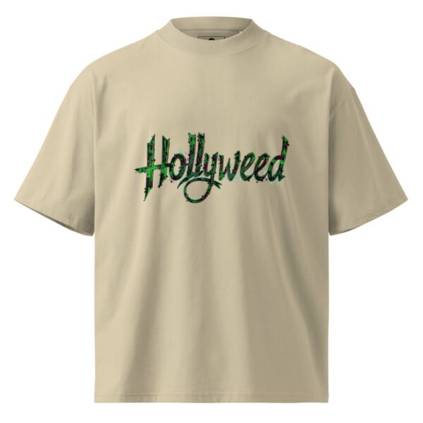 unisex-organic-oversized-high-neck-t-shirt-stone-front-68f1bef786d00.jpg Hollyweed B - Unisex organic oversized high neck t-shirt