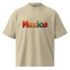 Mexico B - Unisex organic oversized high neck t-shirt