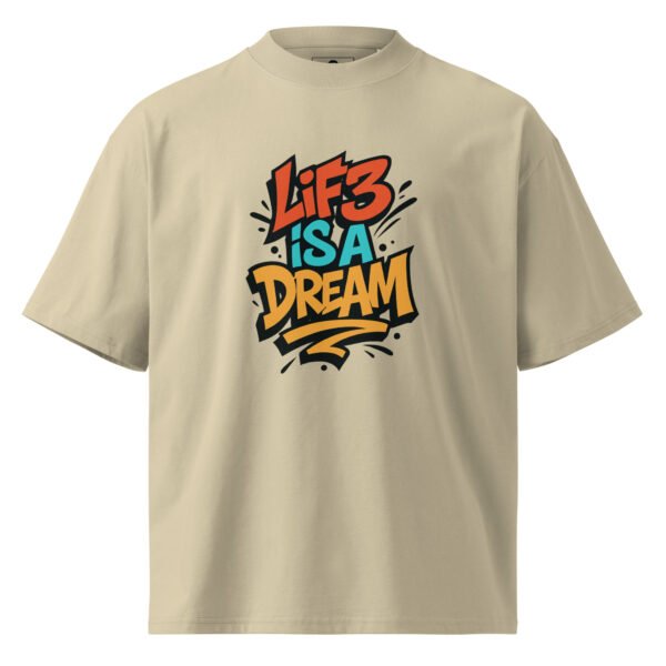 unisex-organic-oversized-high-neck-t-shirt-stone-front-68f3da710871b.jpg Graffiti C - Unisex organic oversized high neck t-shirt