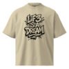Lif3isadream Trans A - Unisex organic oversized high neck t-shirt