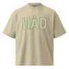 Liad Cutting A - Unisex organic oversized high neck t-shirt