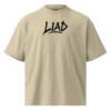 Liad Graffiti A - Unisex organic oversized high neck t-shirt