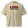Liad Pixel B - Unisex organic oversized high neck t-shirt