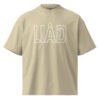Liad Trans D - Unisex organic oversized high neck t-shirt