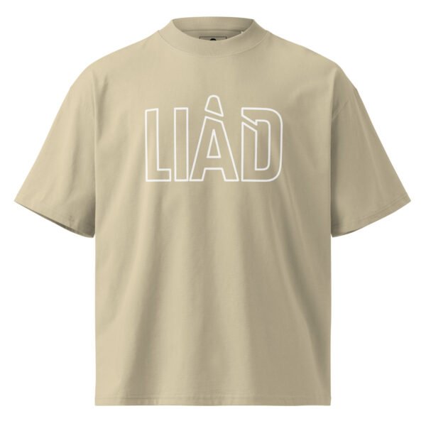 Liad Trans D - Unisex organic oversized high neck t-shirt
