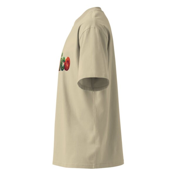 Mexico B - Unisex organic oversized high neck t-shirt