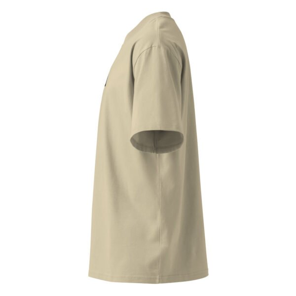 unisex-organic-oversized-high-neck-t-shirt-stone-left-68f1d431e86fa.jpg Embroidered Style Label A - Unisex organic oversized high neck t-shirt