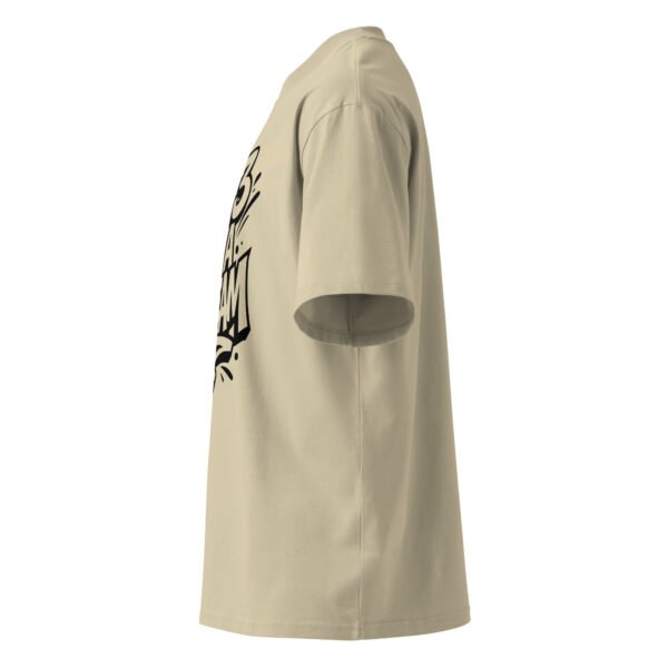 Lif3isadream Trans A - Unisex organic oversized high neck t-shirt