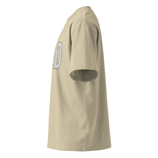 Liad Cutting C - Unisex organic oversized high neck t-shirt