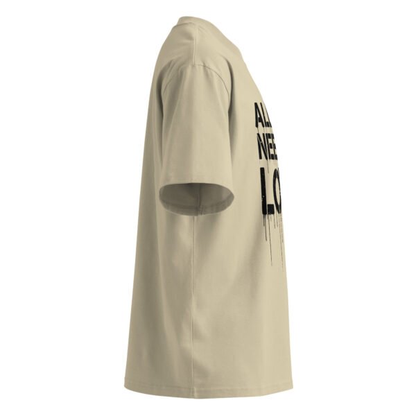 unisex-organic-oversized-high-neck-t-shirt-stone-right-68f15a18812f1.jpg AWNIL C - Unisex organic oversized high neck t-shirt