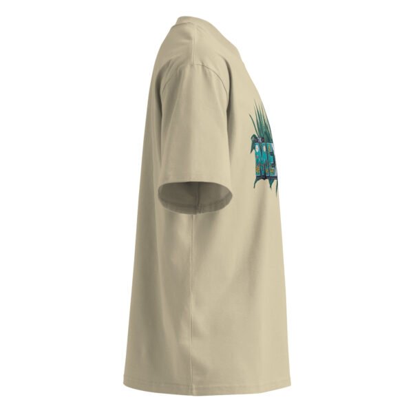 Mexico A - Unisex organic oversized high neck t-shirt