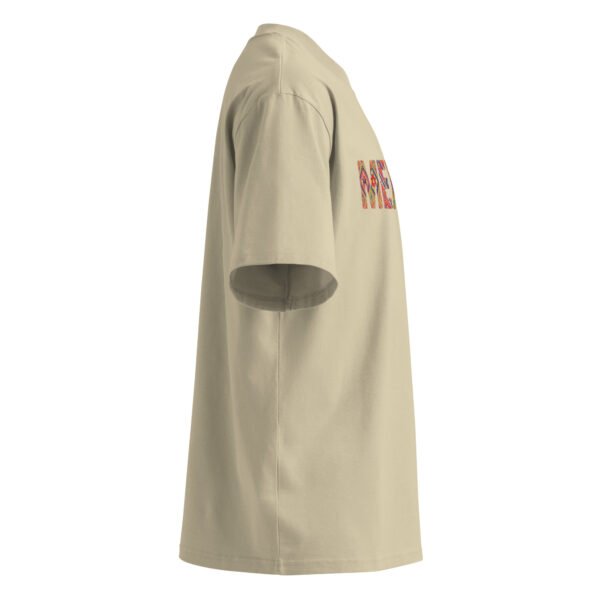 Mexico E - Unisex organic oversized high neck t-shirt