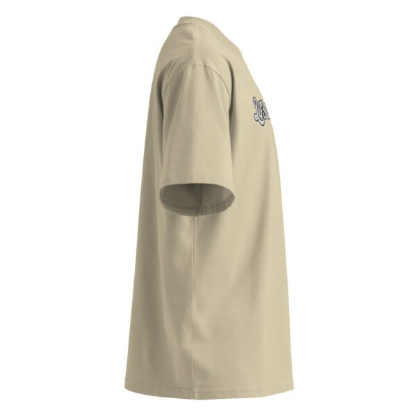 unisex-organic-oversized-high-neck-t-shirt-stone-right-68f1d790487b9.jpg Embroidered Style Dw - Unisex organic oversized high neck t-shirt